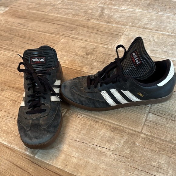 Adidas Men's Black and White Samba - Picture 1 of 4